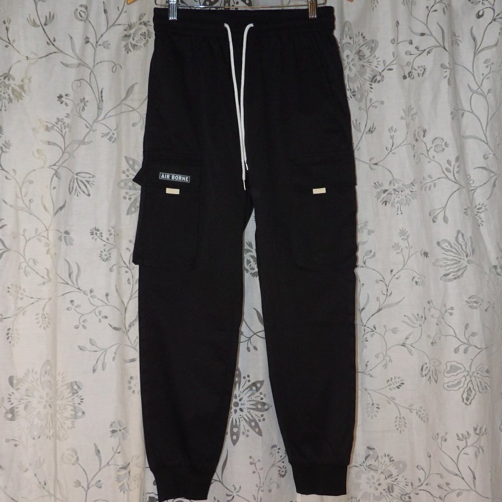 Airborne, Black streetwear joggers